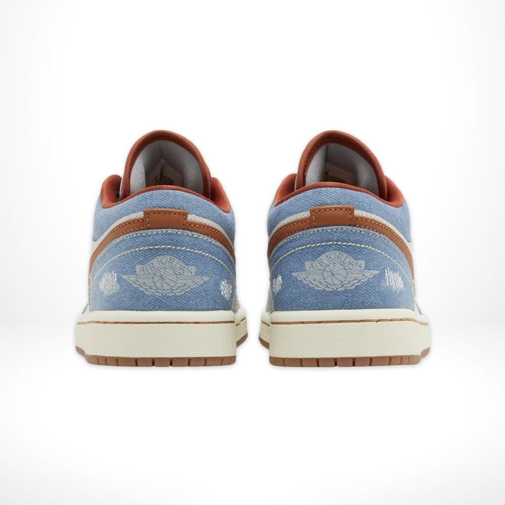 Air Jordan 1 Low in Denim Phantom Grey - product image from the listing.