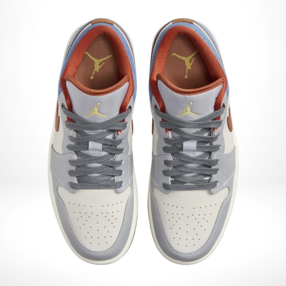 Air Jordan 1 Low in Denim Phantom Grey - product image from the listing.