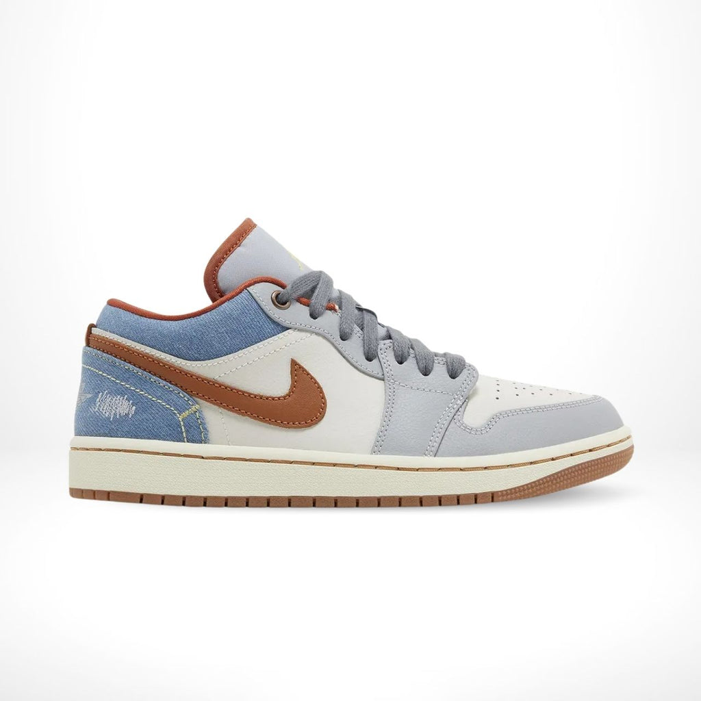 Air Jordan 1 Low in Denim Phantom Grey - product image from the listing.