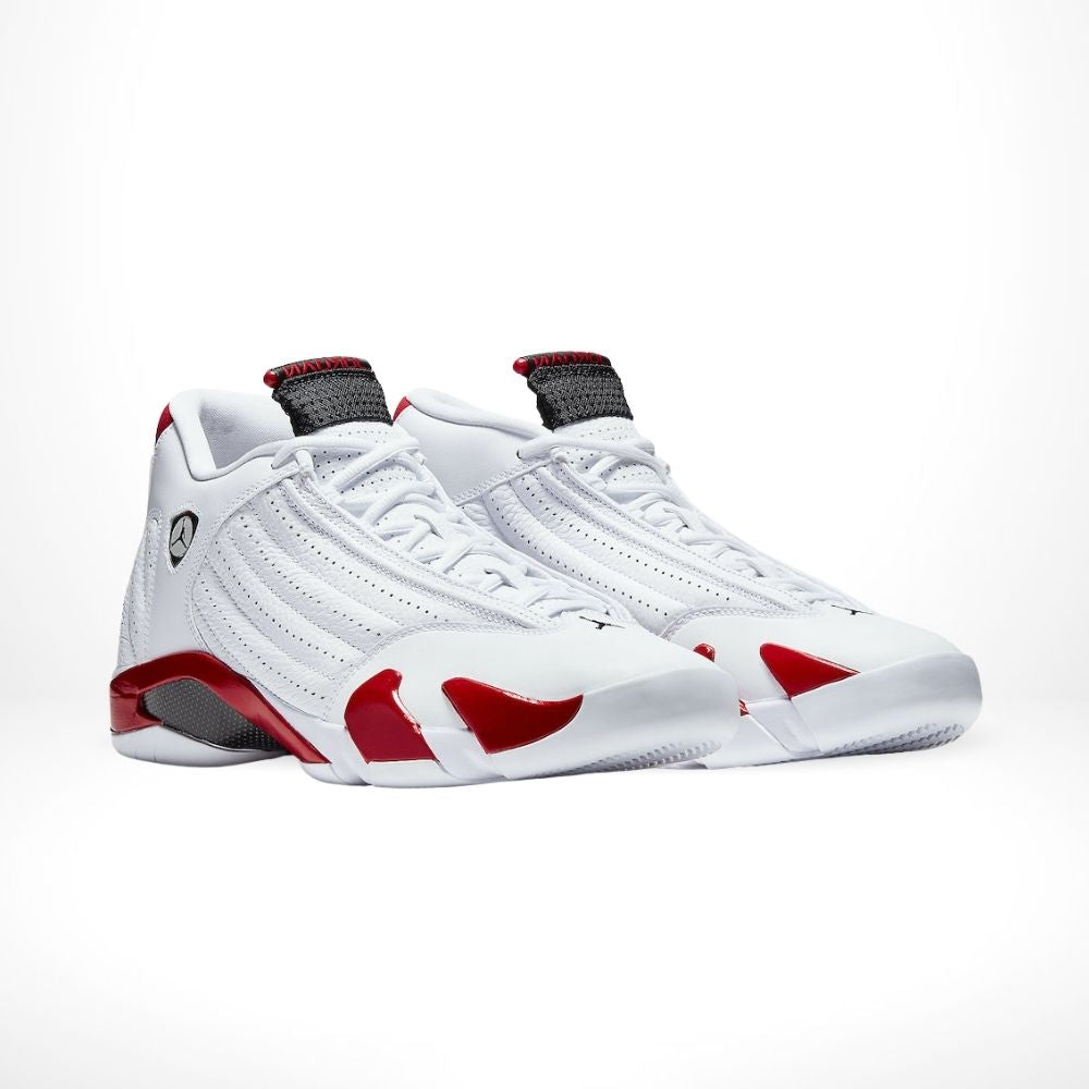 Air Jordan 14 Retro Candy Cane in Red White - product image from the listing.