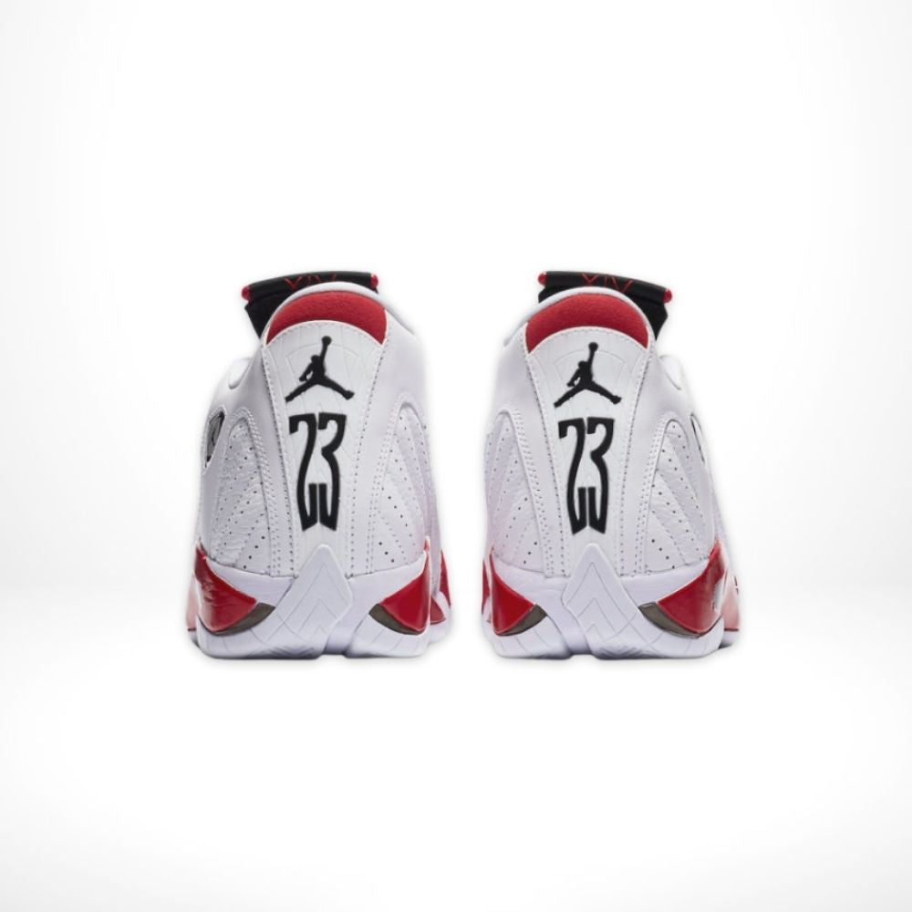 Air Jordan 14 Retro Candy Cane in Red White - product image from the listing.