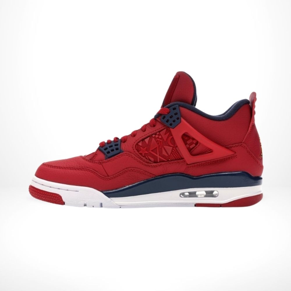 Air Jordan 4 Retro FIBA in Red - product image from the listing.
