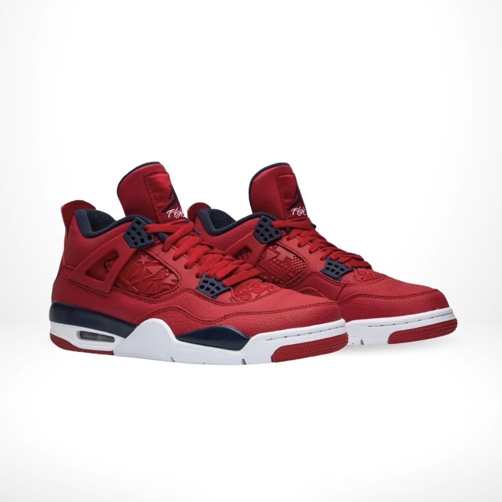 Air Jordan 4 Retro FIBA in Red - product image from the listing.