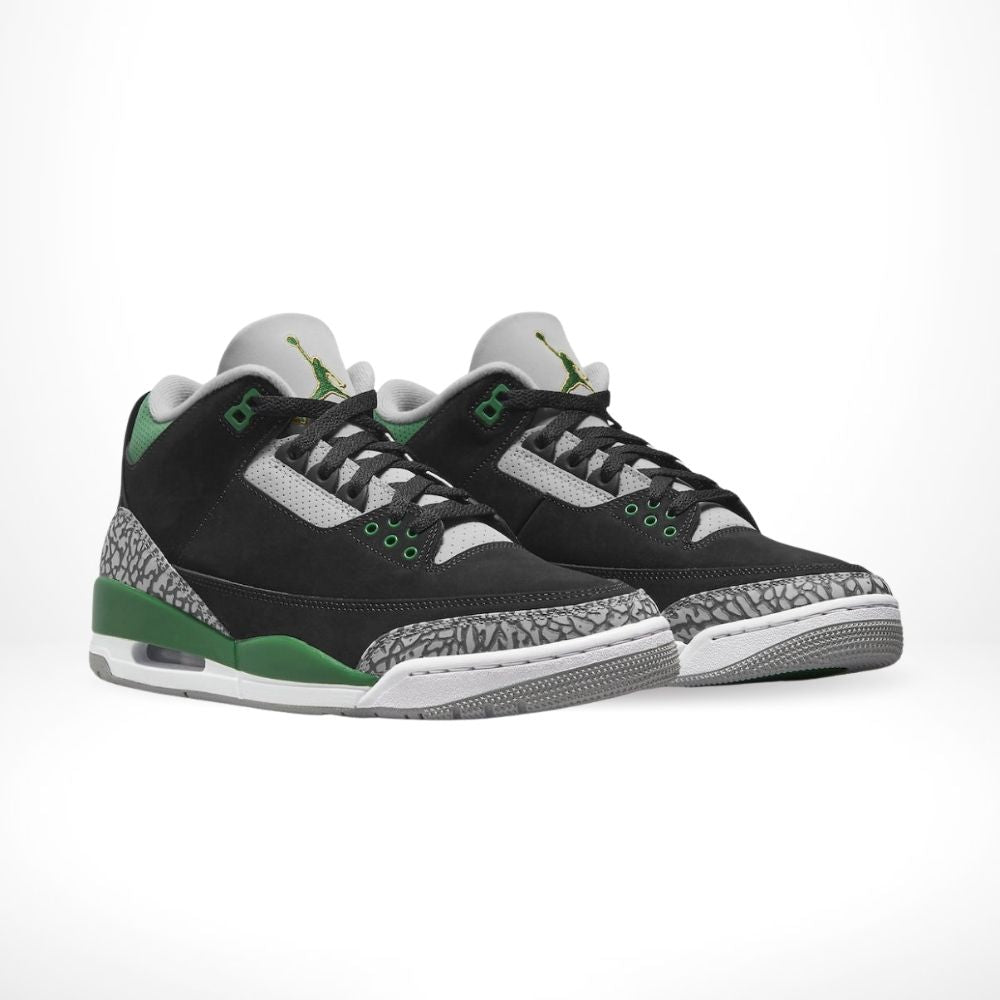 Air Jordan 3 Retro Pine in Green - product image from the listing.
