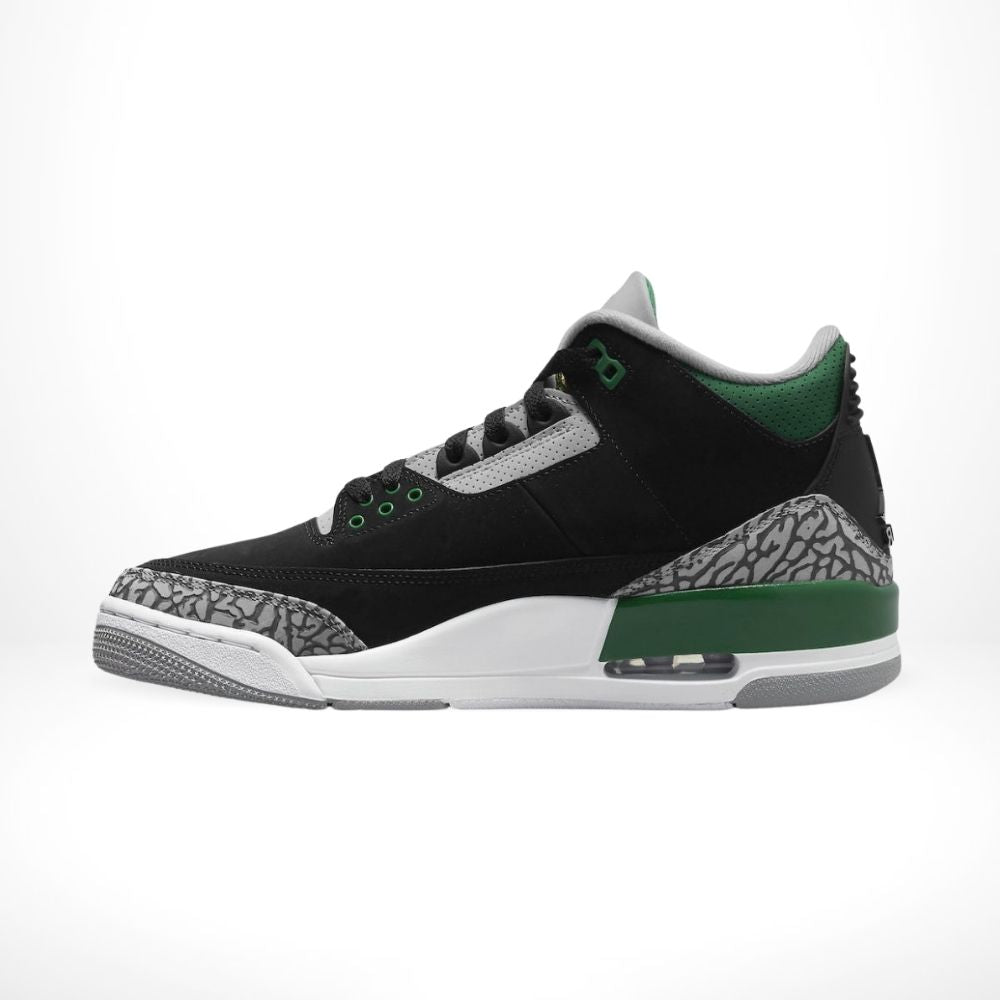 Air Jordan 3 Retro Pine in Green - product image from the listing.
