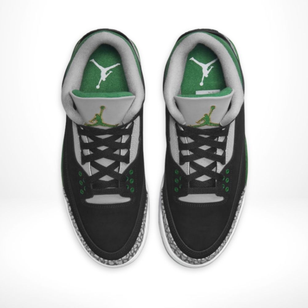 Air Jordan 3 Retro Pine in Green - product image from the listing.
