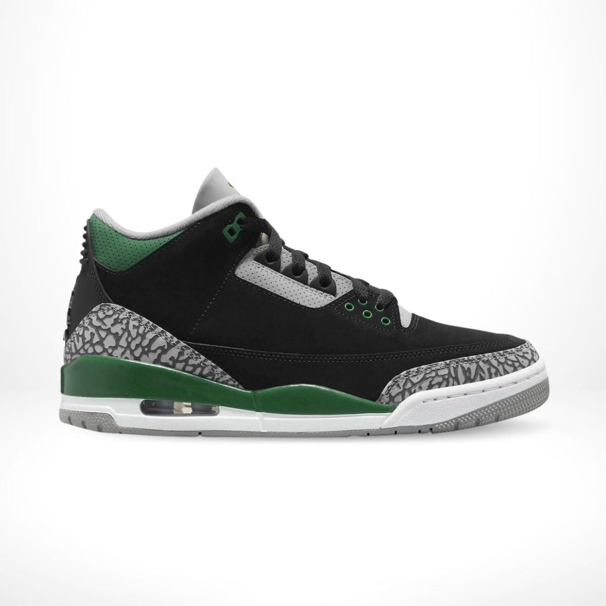 Air Jordan 3 Retro Pine in Green - product image from the listing.