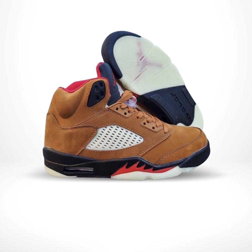 Air Jordan 5 Retro Archaeo in Brown - product image from the listing.