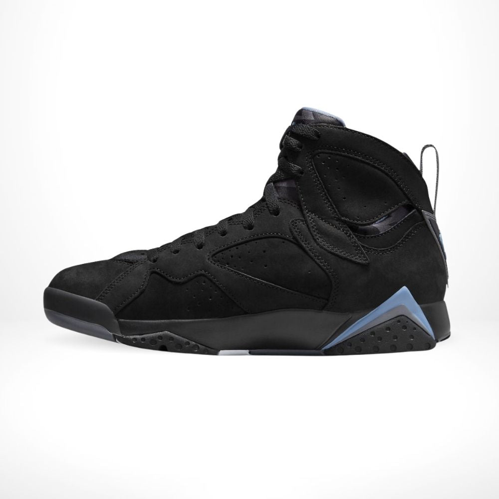 Air Jordan 7 Retro Chambray in Black Blue - product image from the listing.