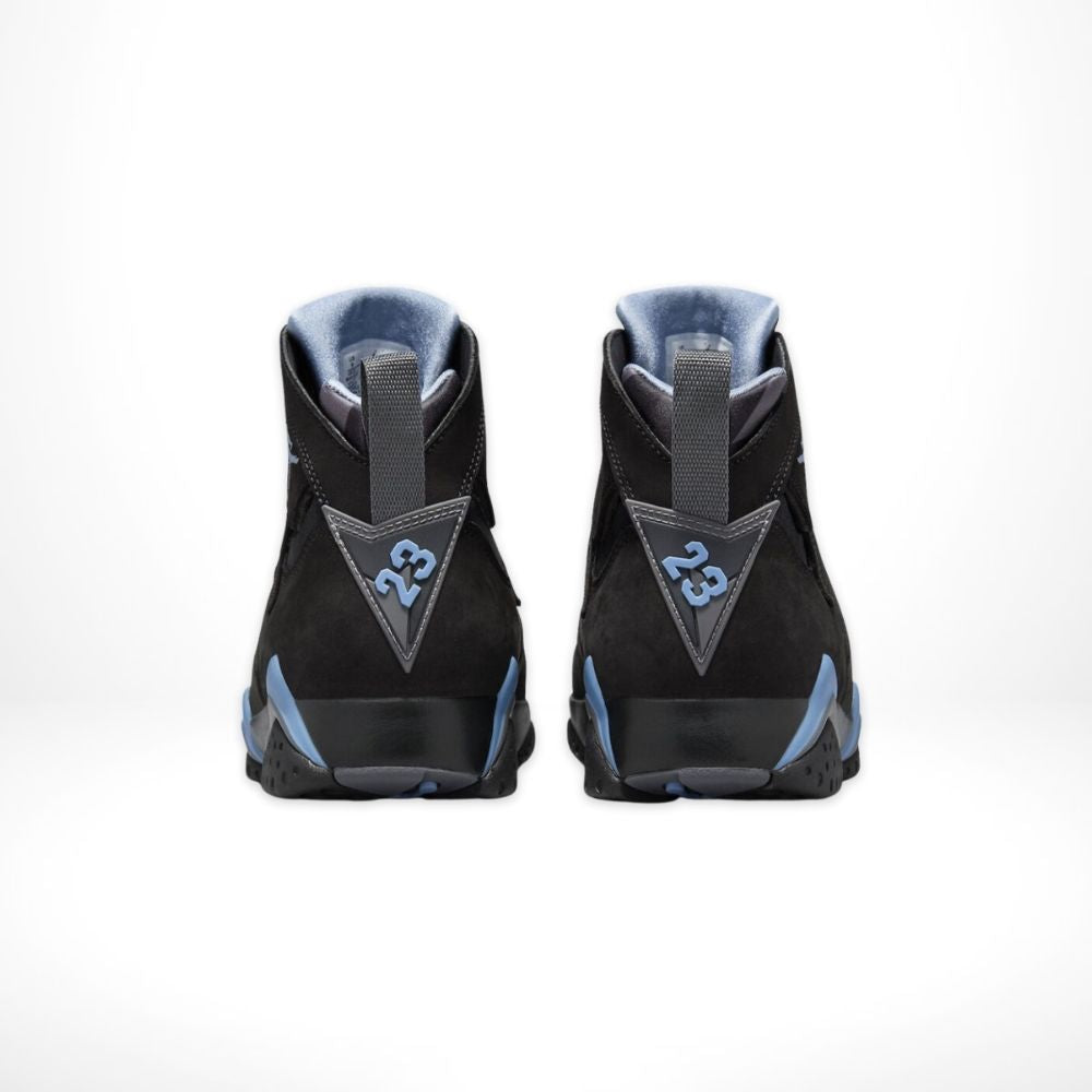 Air Jordan 7 Retro Chambray in Black Blue - product image from the listing.