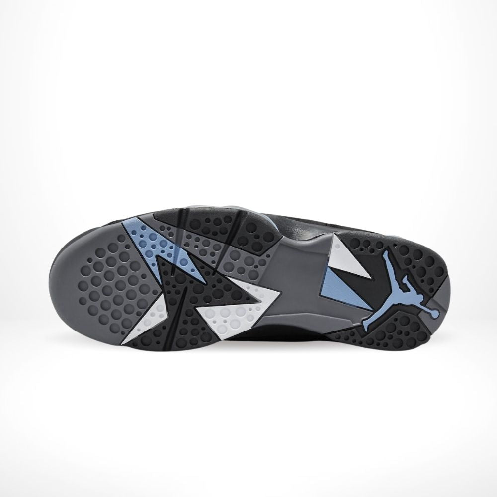 Air Jordan 7 Retro Chambray in Black Blue - product image from the listing.