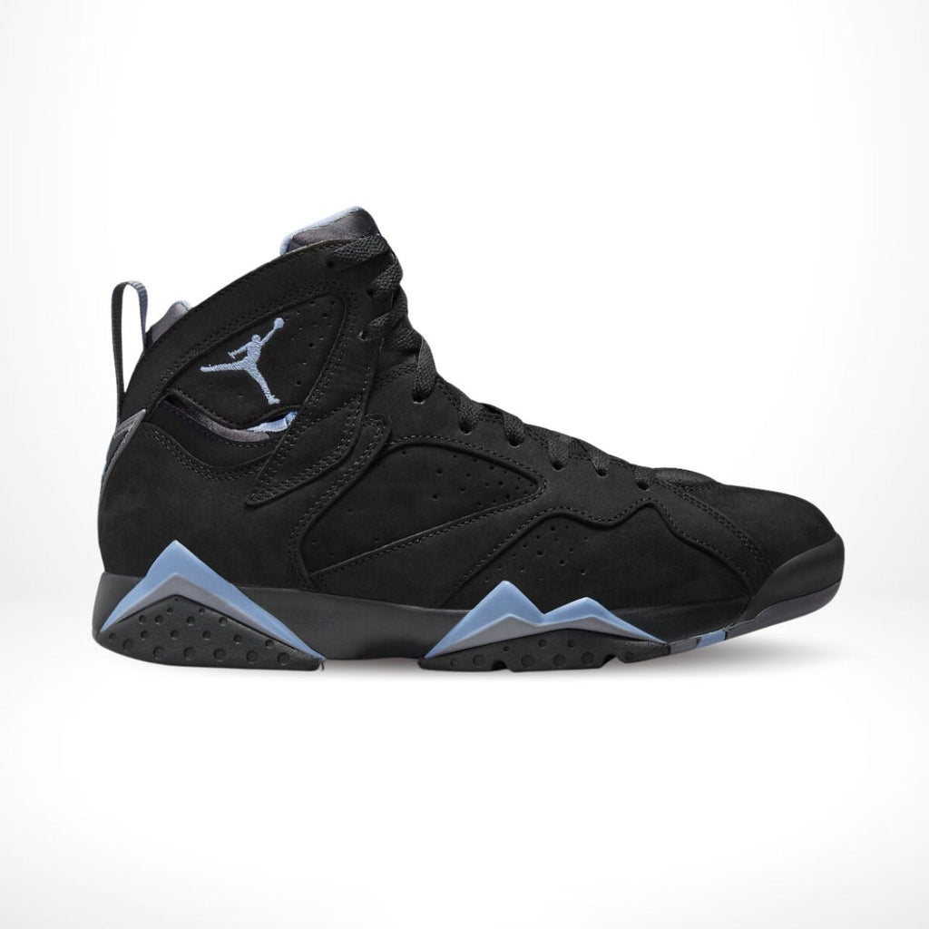 Air Jordan 7 Retro Chambray in Black Blue - product image from the listing.