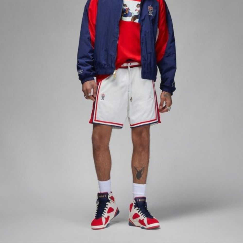 Air Jordan 7 Retro x Trophy Room New Sheriff in Town in Red Beige - product image from the listing.