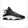 Air Jordan 13 Retro Reverse He Got Game in Black White - product image from the listing.