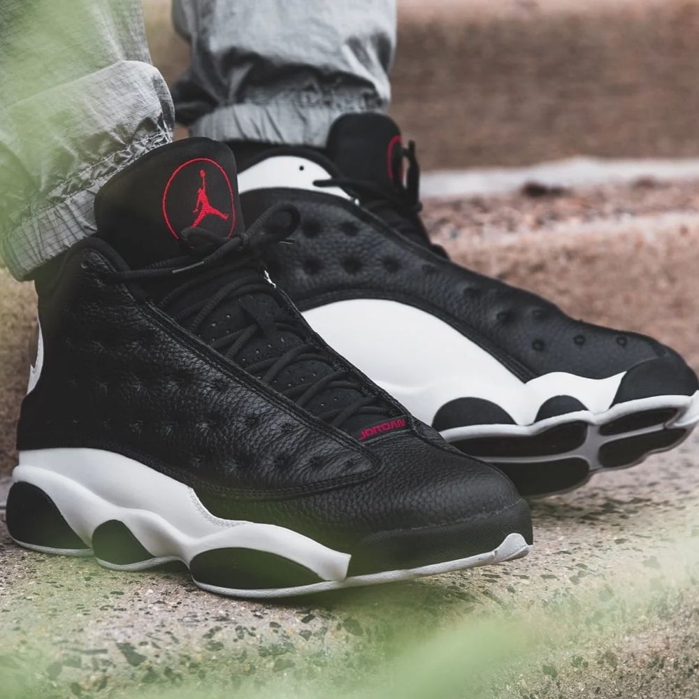 Air Jordan 13 Retro Reverse He Got Game in Black White - product image from the listing.