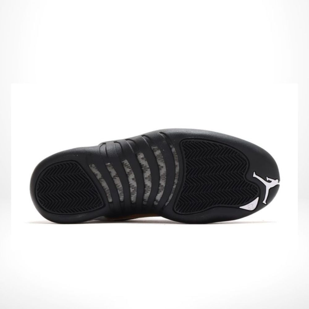 Air Jordan 12 Retro Royalty in Metallic Gold Black - product image from the listing.