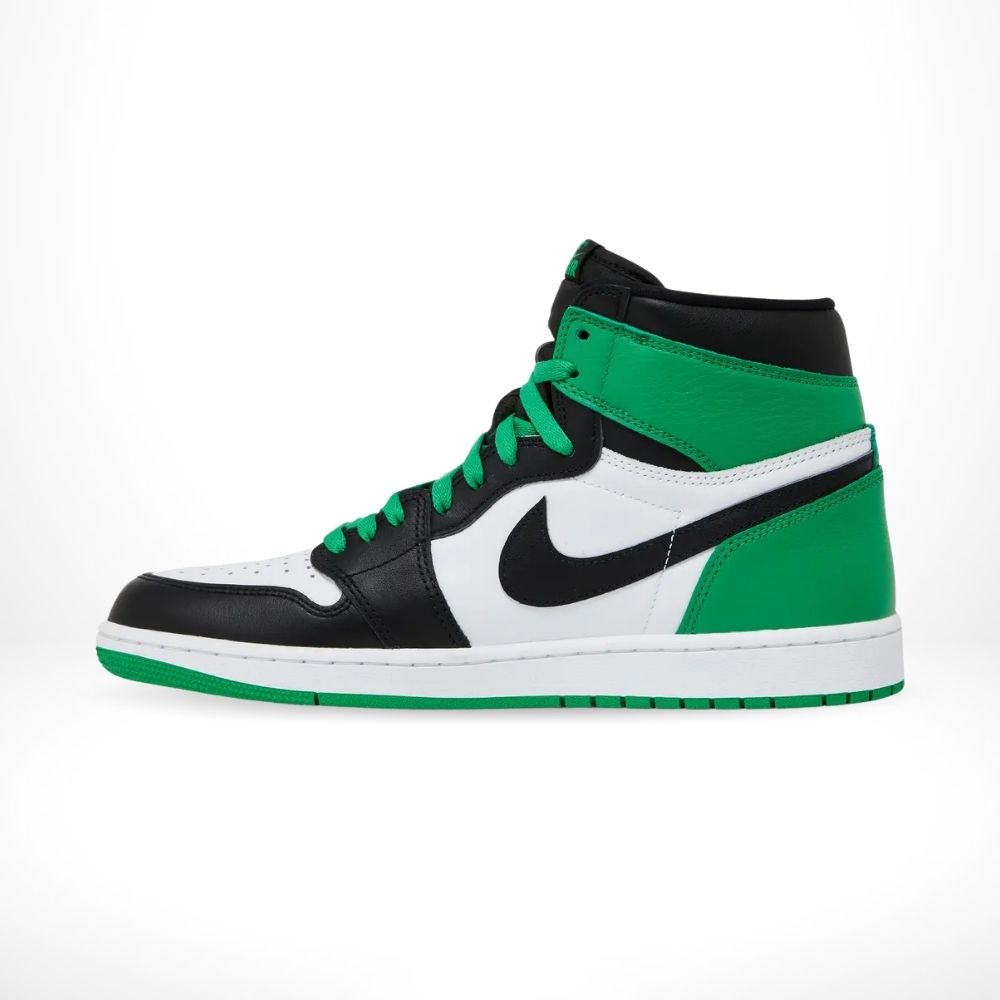 Air Jordan 1 Retro High OG Lucky in Green Black - product image from the listing.