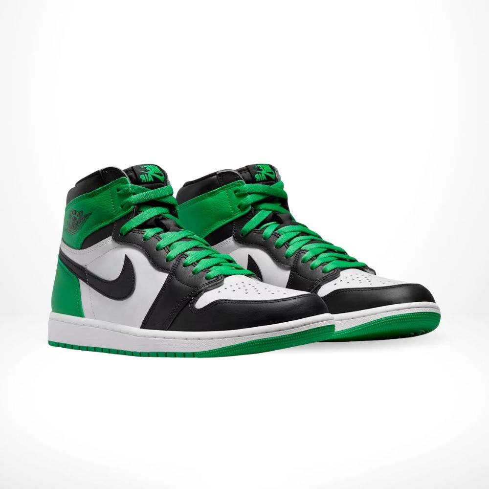 Air Jordan 1 Retro High OG Lucky in Green Black - product image from the listing.