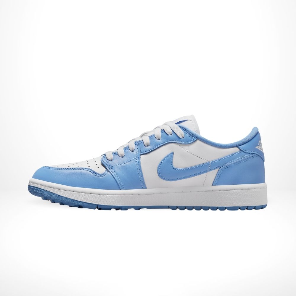 Air Jordan 1 Low OG in White University Blue - product image from the listing.