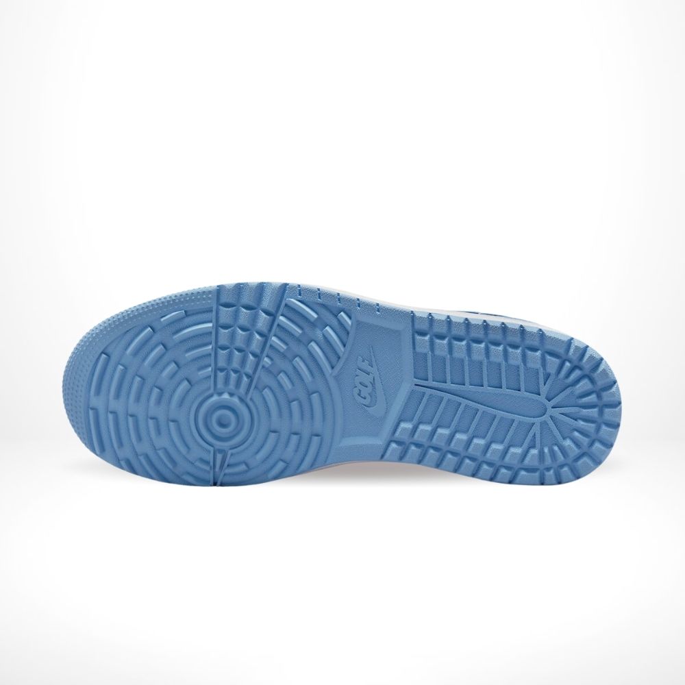Air Jordan 1 Low OG in White University Blue - product image from the listing.