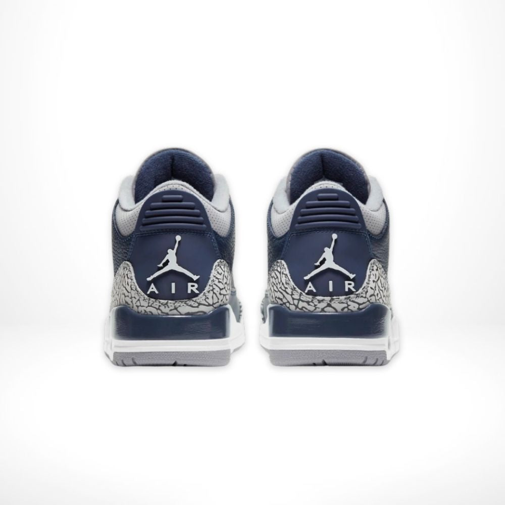 Air Jordan 3 Retro Georgetown in Midnight Navy - product image from the listing.