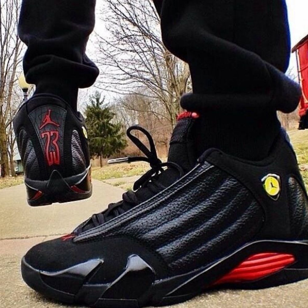 Last Shot Black - Air Jordan 14 Retro 2018 - product image from the listing.