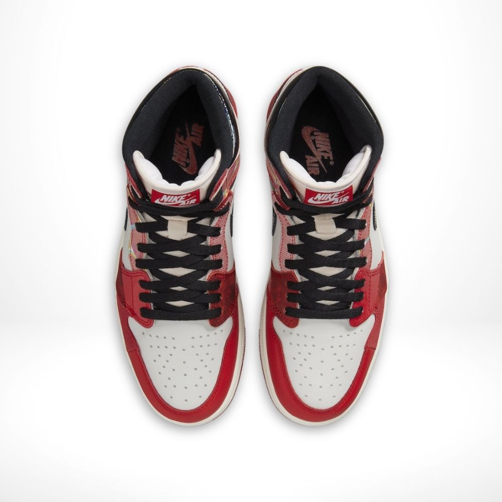 Air Jordan 1 Retro High OG x Spider-Man Across the Spider-Verse in Red - product image from the listing.