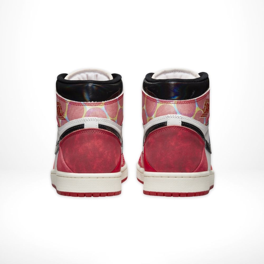 Air Jordan 1 Retro High OG x Spider-Man Across the Spider-Verse in Red - product image from the listing.