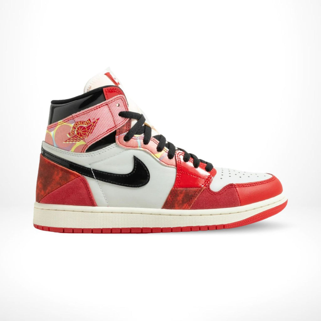 Air Jordan 1 Retro High OG x Spider-Man Across the Spider-Verse in Red - product image from the listing.