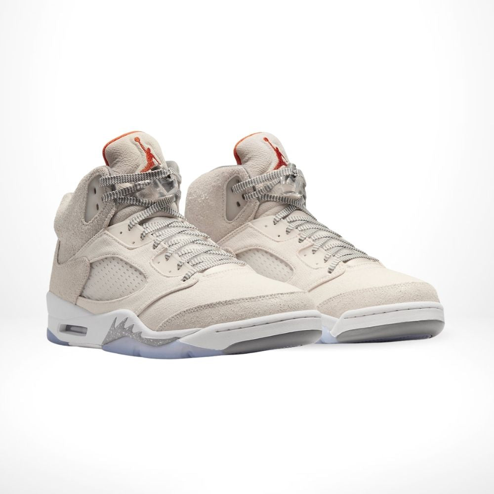 Air Jordan 5 Retro SE Craft Light Orewood in Brown - product image from the listing.