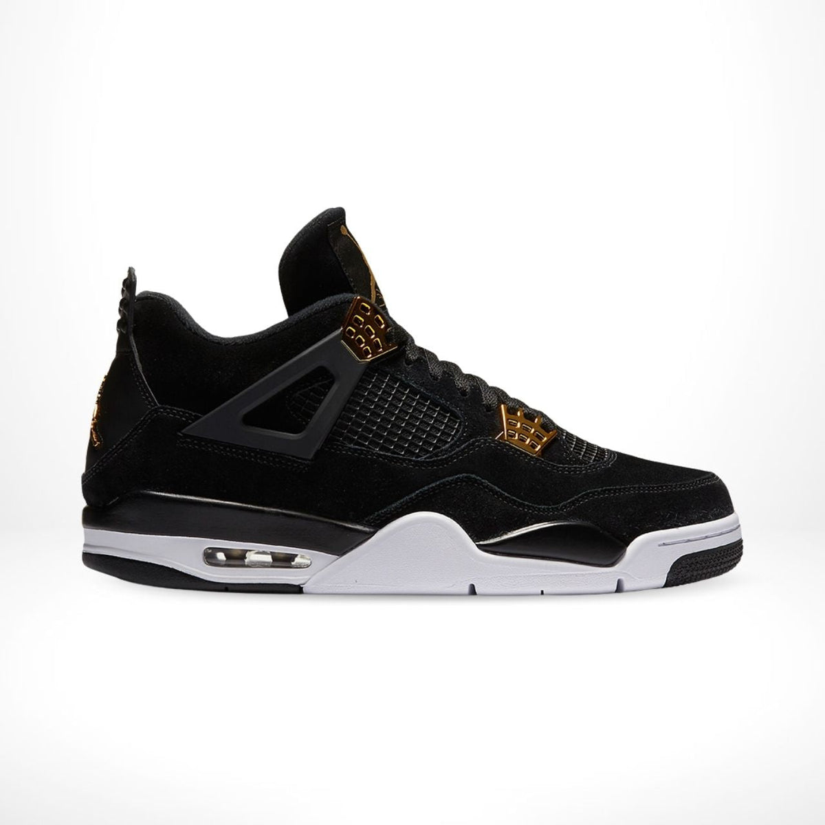 Air Jordan 4 Retro Royalty in Metallic Gold - product image from the listing.