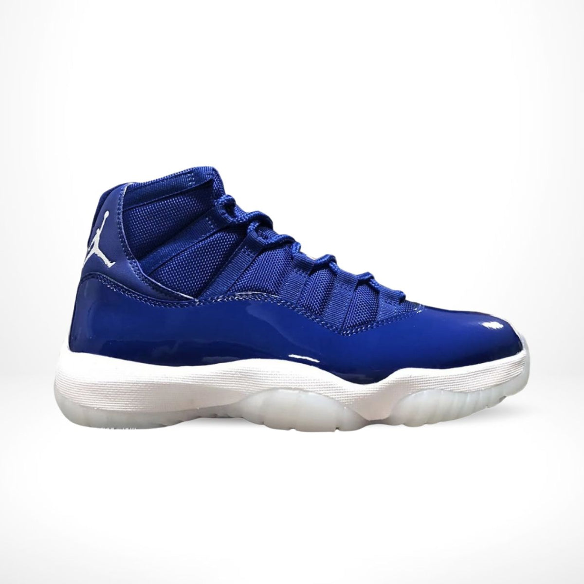 Air Jordan 11 High in Royal Blue White - product image from the listing.