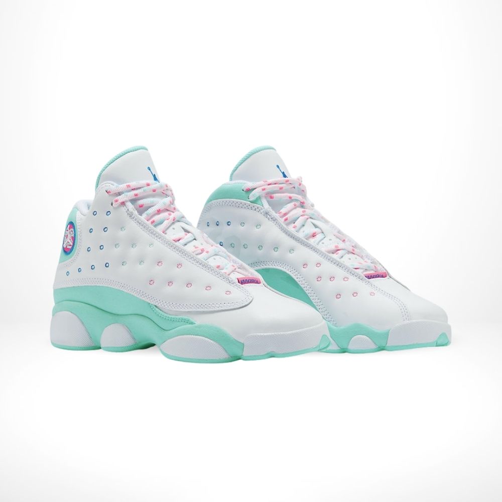 Air Jordan 13 Retro Aurora in Green - product image from the listing.