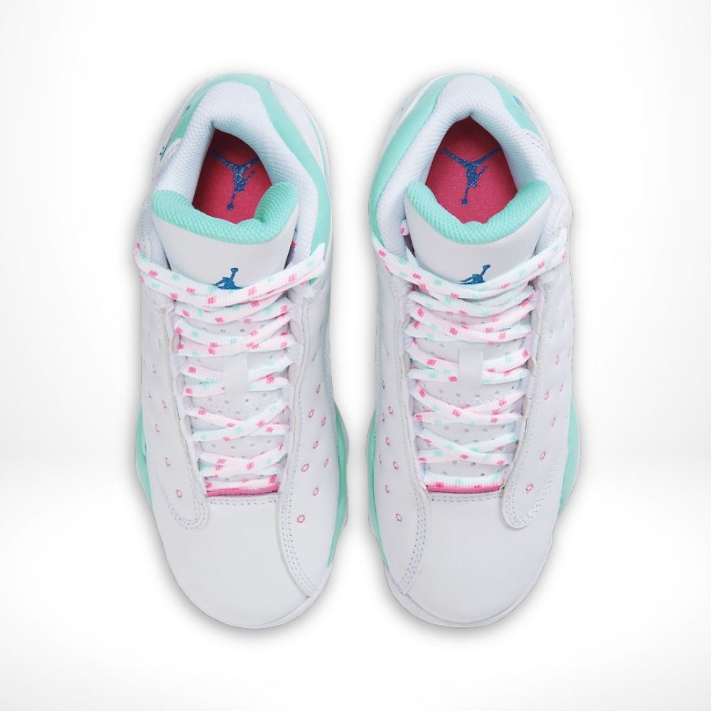 Air Jordan 13 Retro Aurora in Green - product image from the listing.