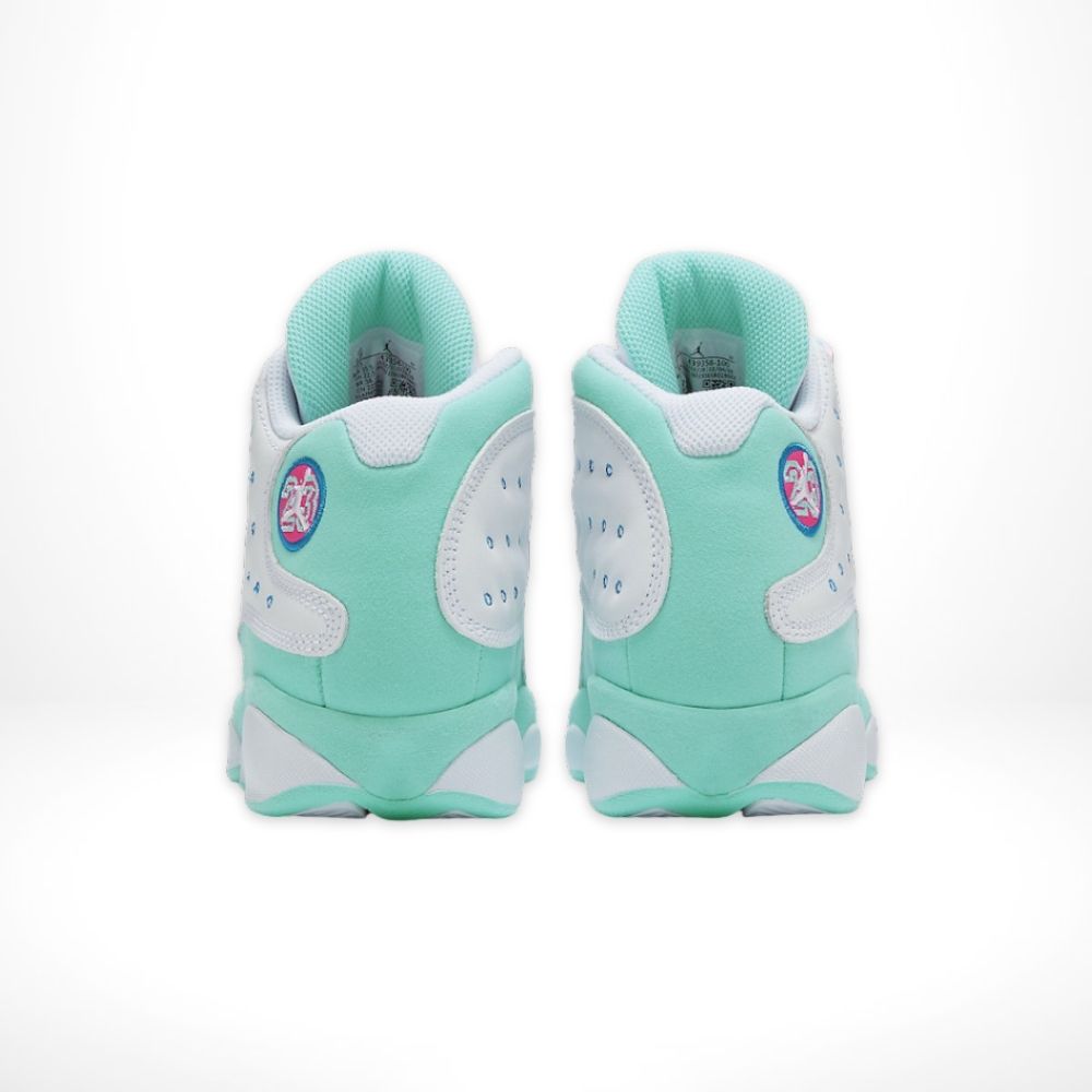 Air Jordan 13 Retro Aurora in Green - product image from the listing.