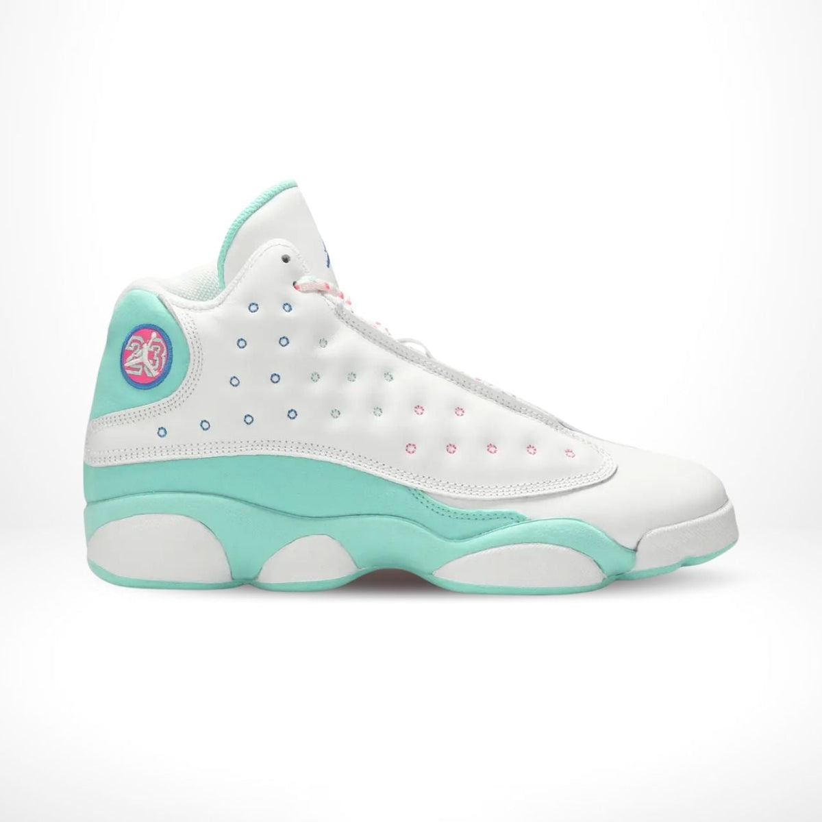 Air Jordan 13 Retro Aurora in Green - product image from the listing.