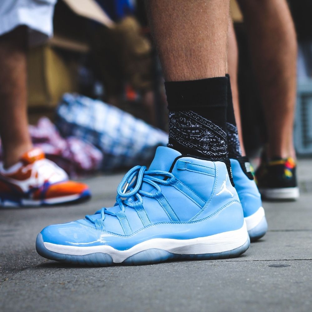 Air Jordan 11 Retro Pantone in White - product image from the listing.