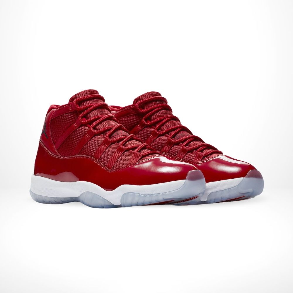 Air Jordan 11 Retro Win Like 96 Gym in Red - product image from the listing.