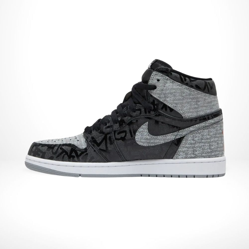 Air Jordan 1 High OG Rebellionaire Particle in Grey - product image from the listing.