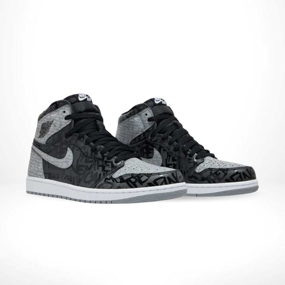 Air Jordan 1 High OG Rebellionaire Particle in Grey - product image from the listing.