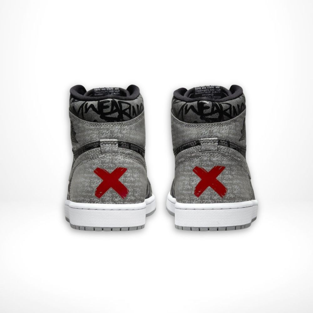 Air Jordan 1 High OG Rebellionaire Particle in Grey - product image from the listing.