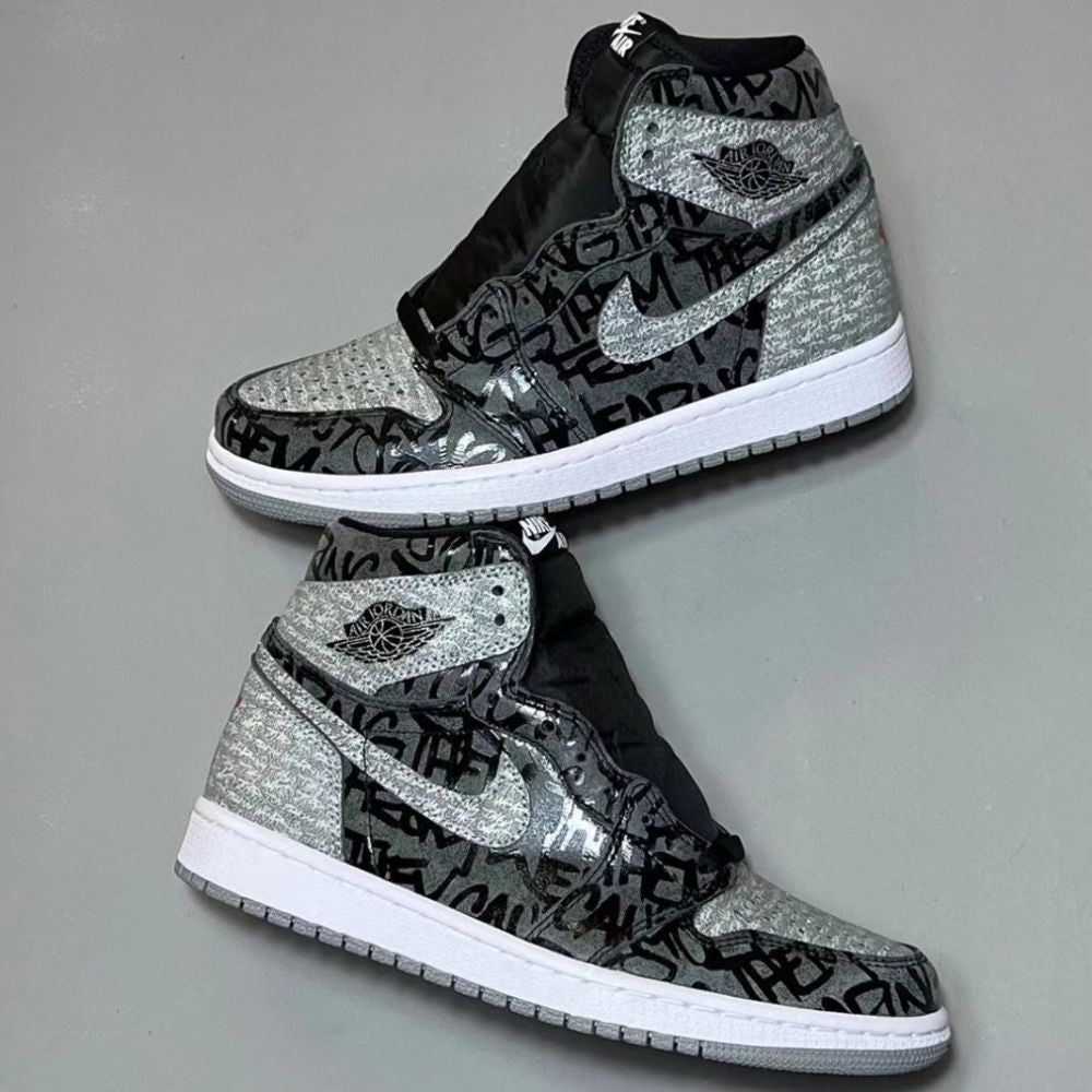 Air Jordan 1 High OG Rebellionaire Particle in Grey - product image from the listing.