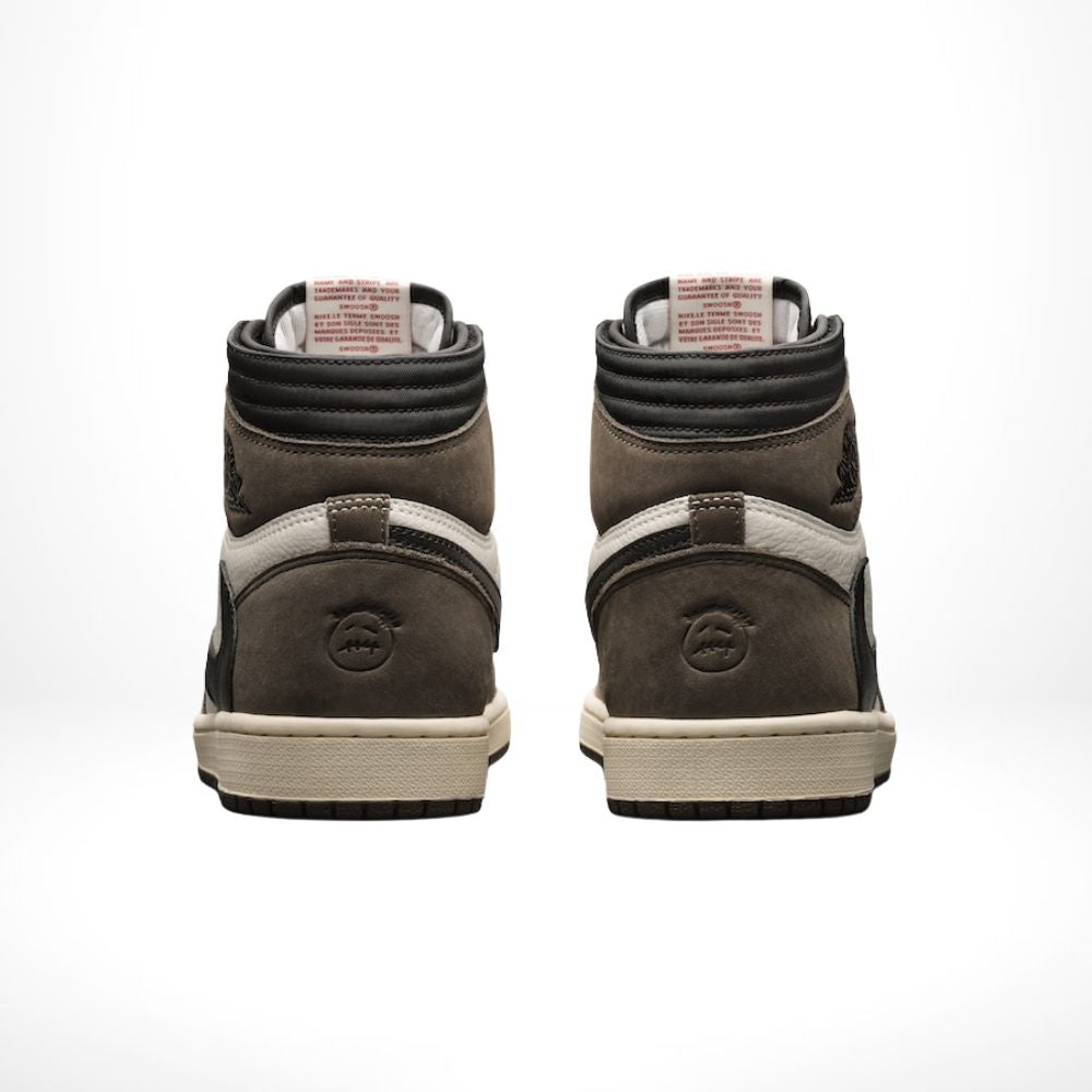 Air Jordan 1 Retro High OG x Travis Scott in Mocha - product image from the listing.