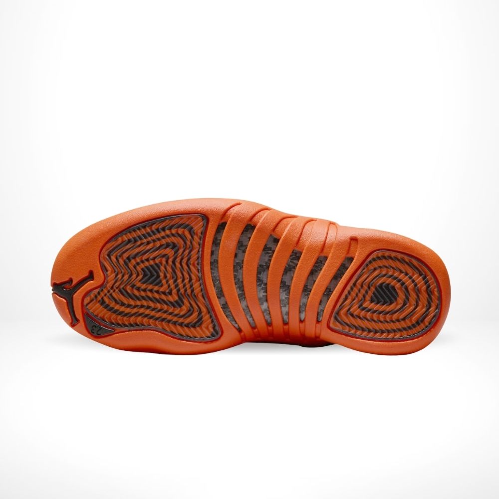 Air Jordan 12 Retro Brilliant in Orange - product image from the listing.