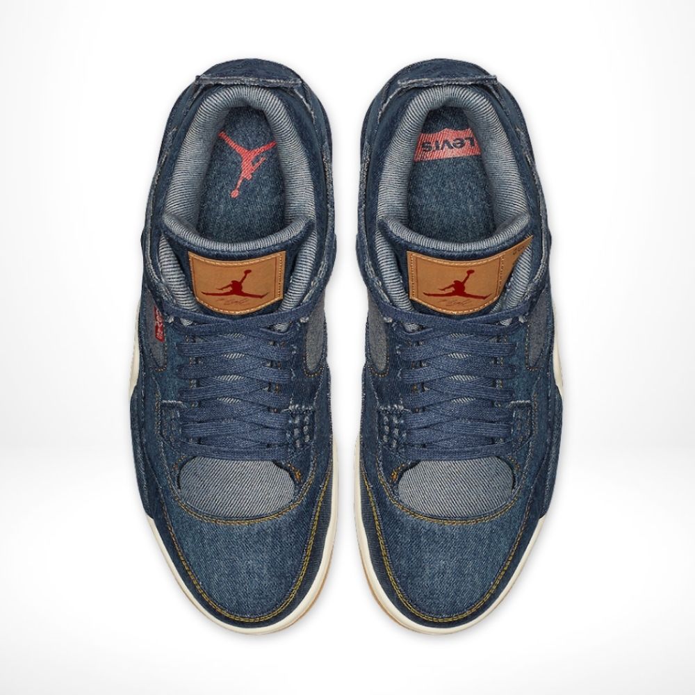 Air Jordan 4 x Levis Retro in Denim - product image from the listing.