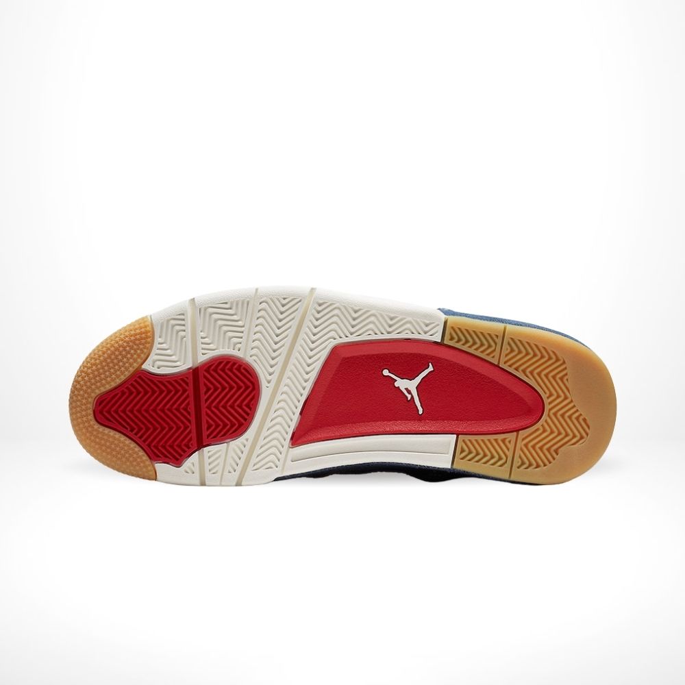 Air Jordan 4 x Levis Retro in Denim - product image from the listing.
