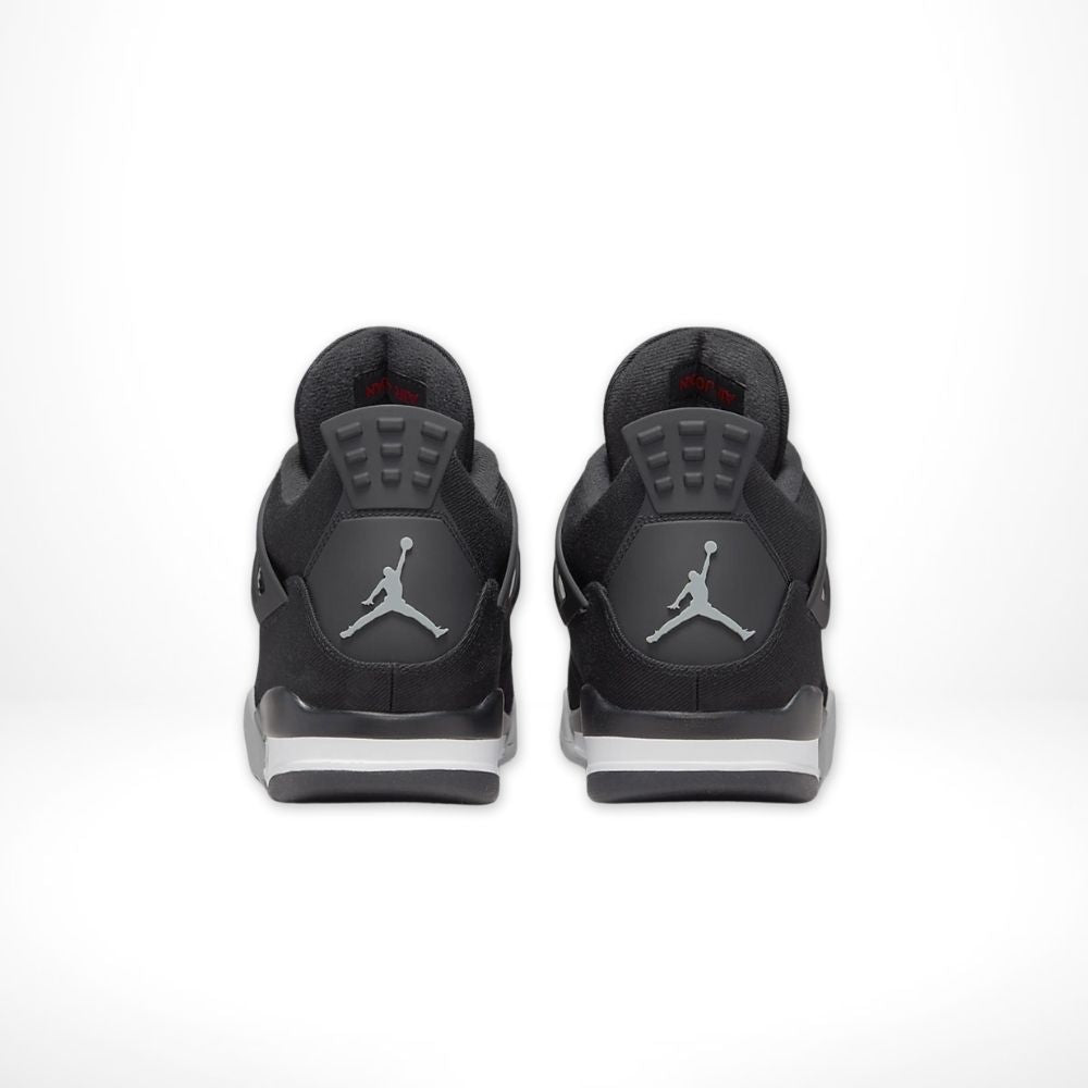 Black Canvas Light Steel - Air Jordan 4 Retro SE - product image from the listing.