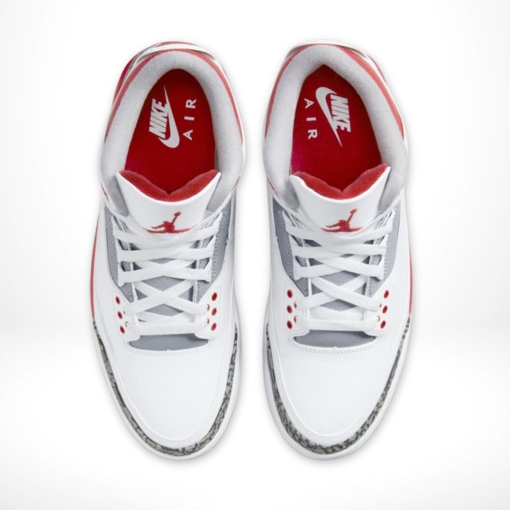 Fire Red - Air Jordan 3 Retro 2022 - product image from the listing.