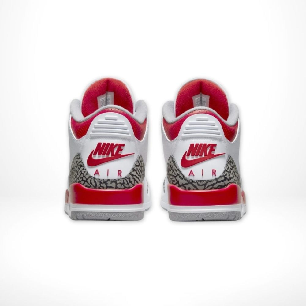 Fire Red - Air Jordan 3 Retro 2022 - product image from the listing.