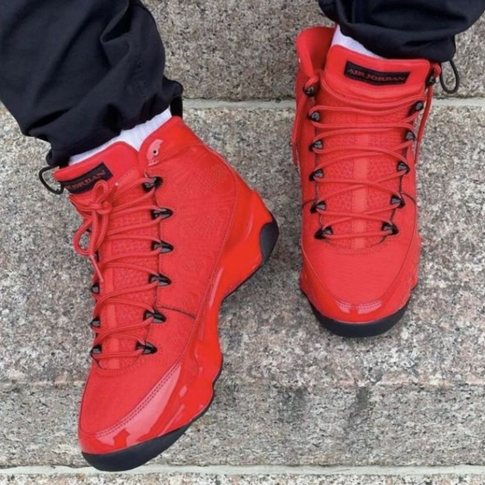 Air Jordan 9 Retro Chile in Red - product image from the listing.